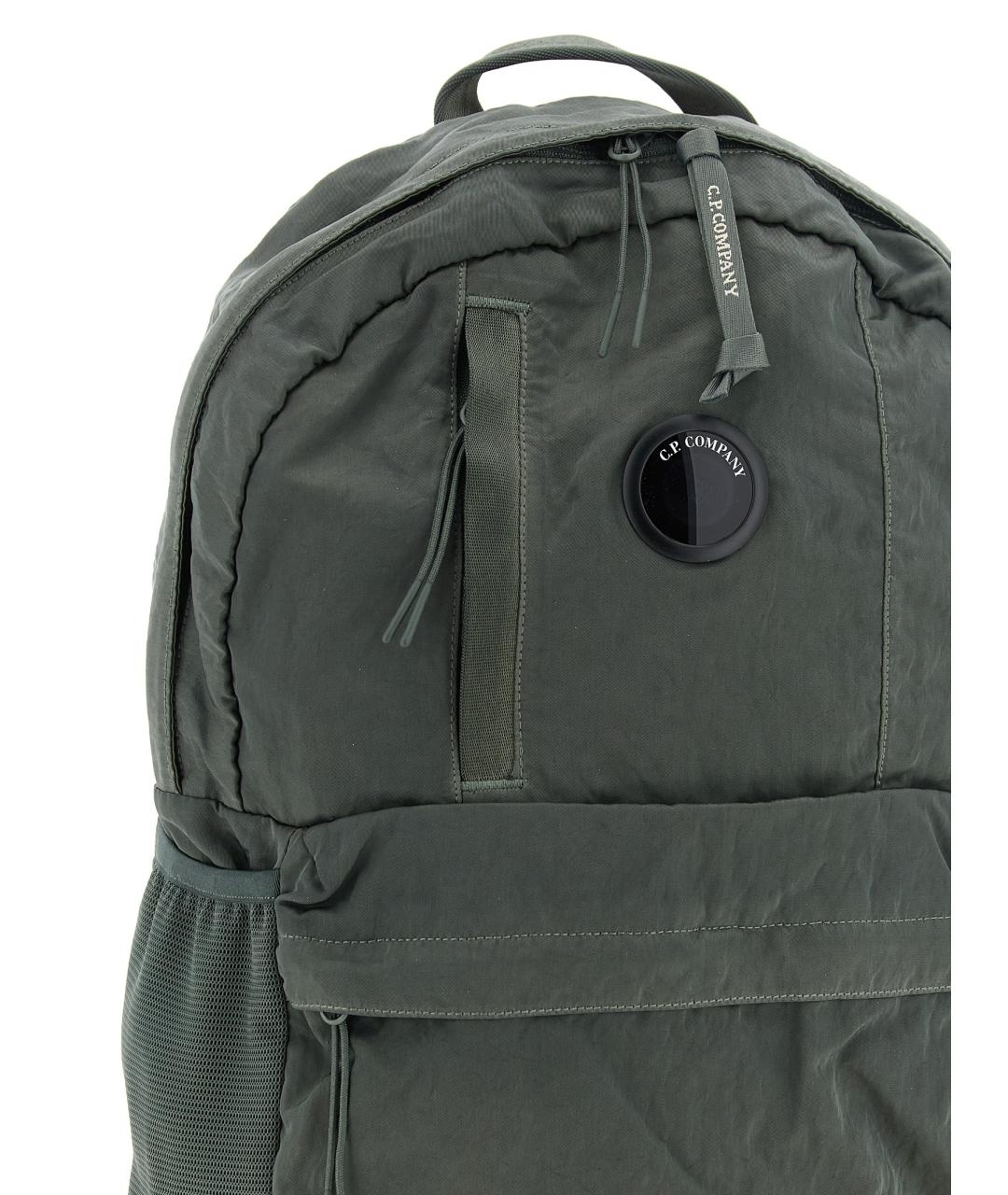 CP COMPANY Зеленый синтетический рюкзак, фото 3