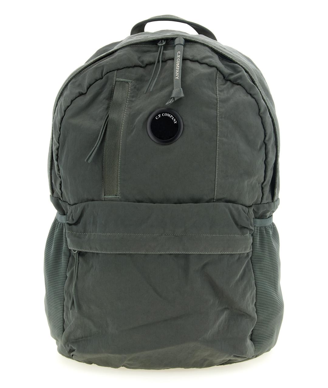 CP COMPANY Зеленый синтетический рюкзак, фото 1