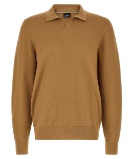 HUGO BOSS Поло с длинным рукавом