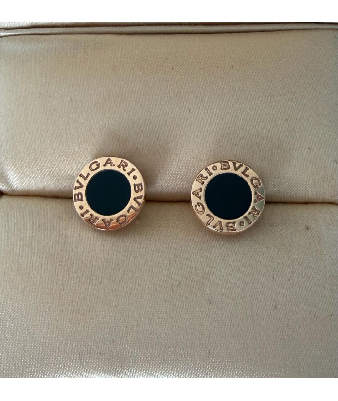 BVLGARI Золотые серьги из розового золота, фото 7