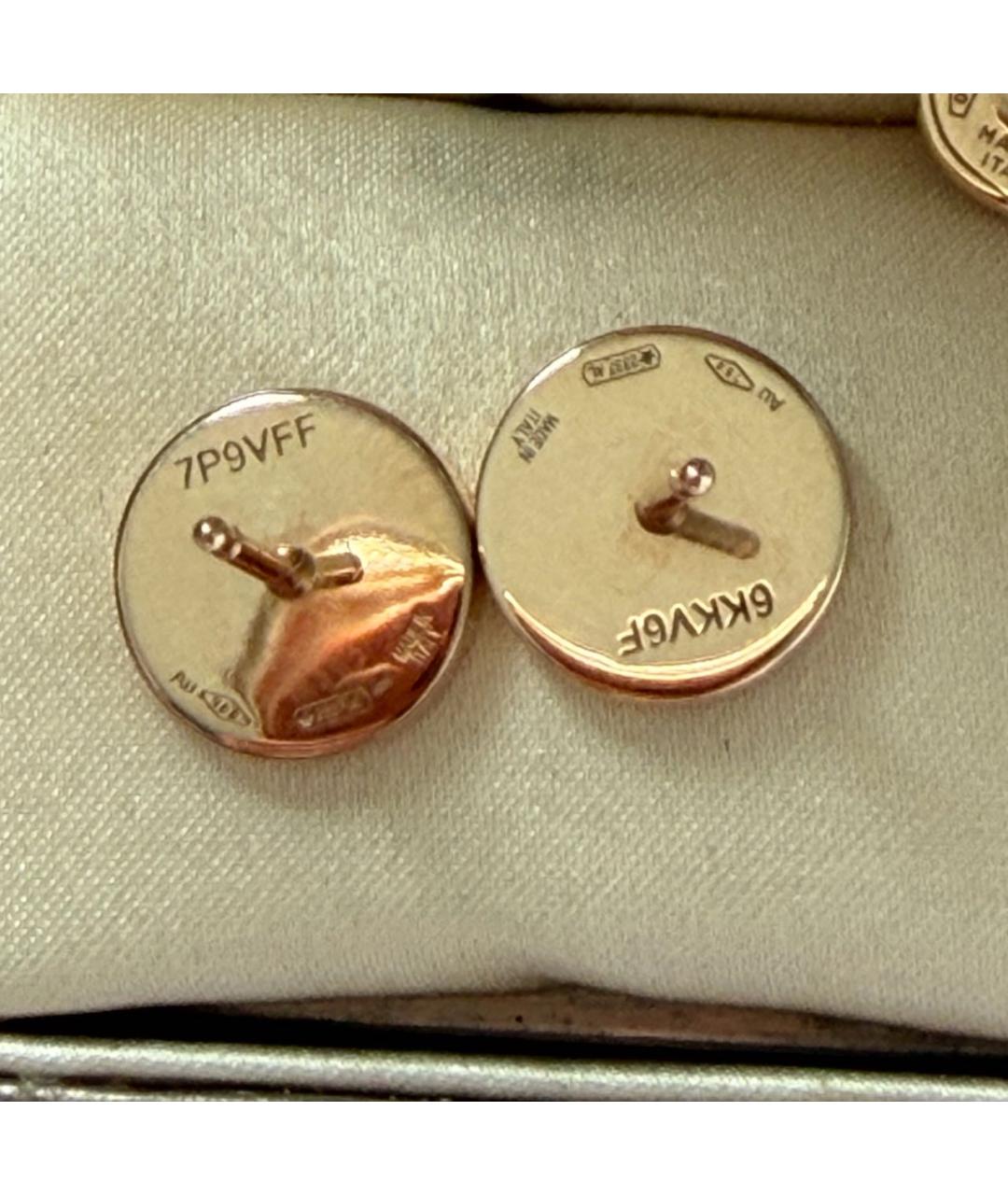 BVLGARI Золотые серьги из розового золота, фото 2