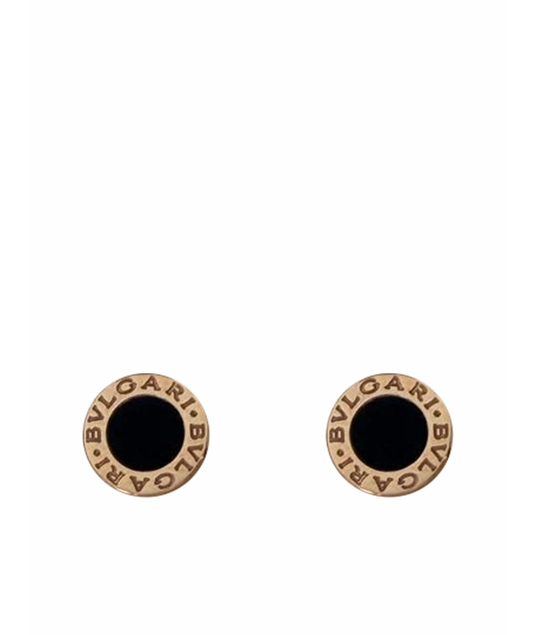 BVLGARI Золотые серьги из розового золота, фото 1