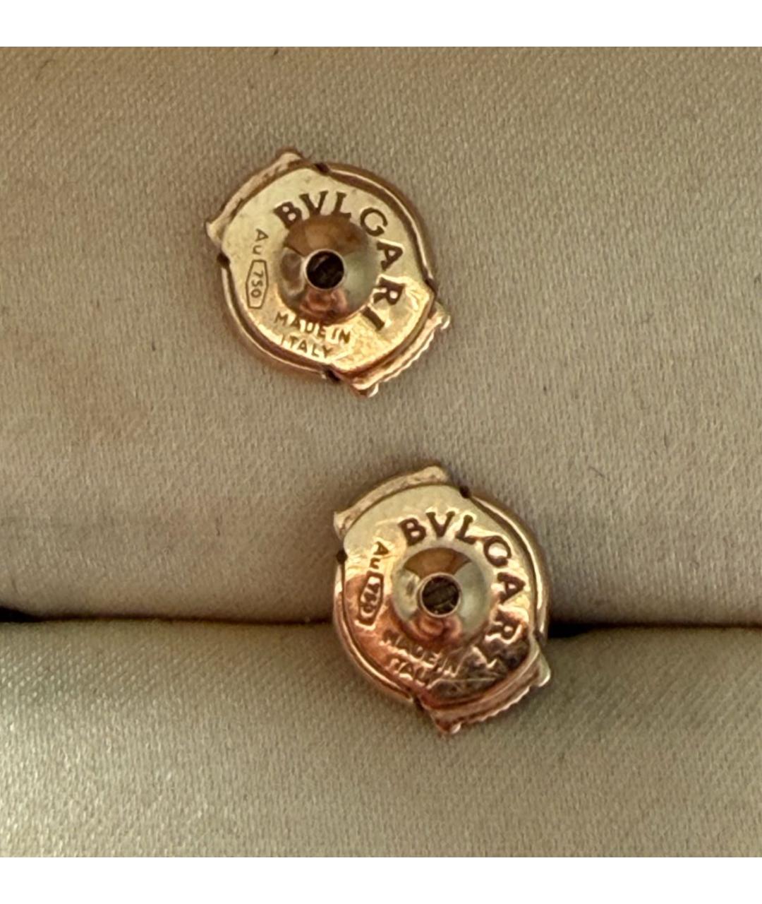 BVLGARI Золотые серьги из розового золота, фото 3