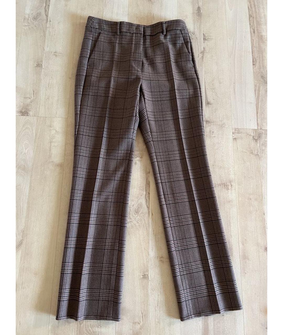 WEEKEND MAX MARA Коричневый классический костюм, фото 2