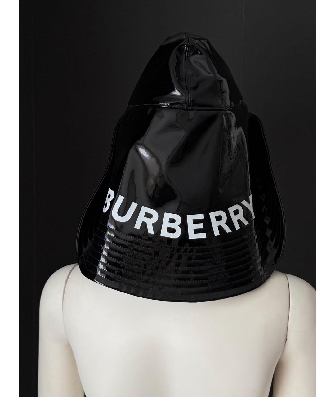 BURBERRY Черная шляпа, фото 4