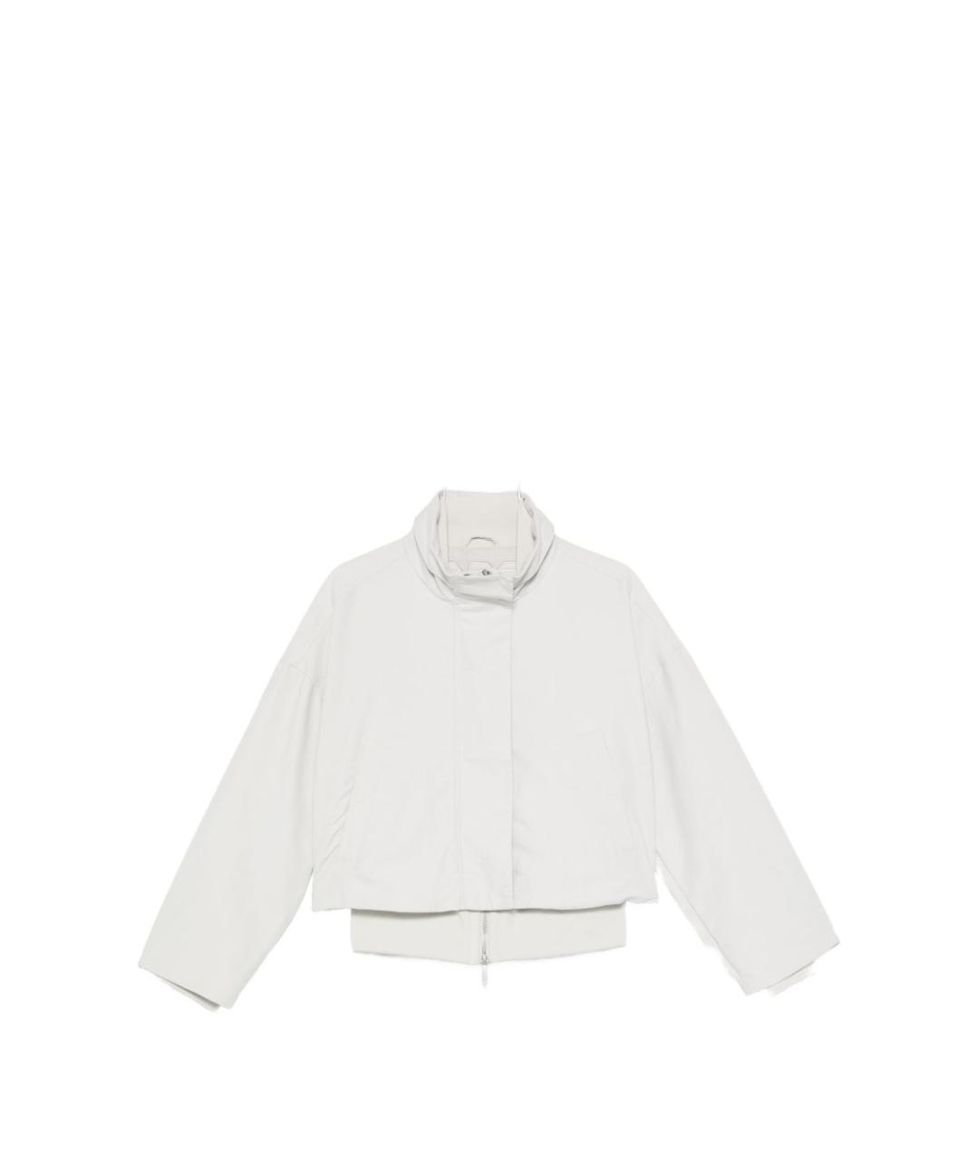 EMPORIO ARMANI Белая полиамидовая куртка, фото 1