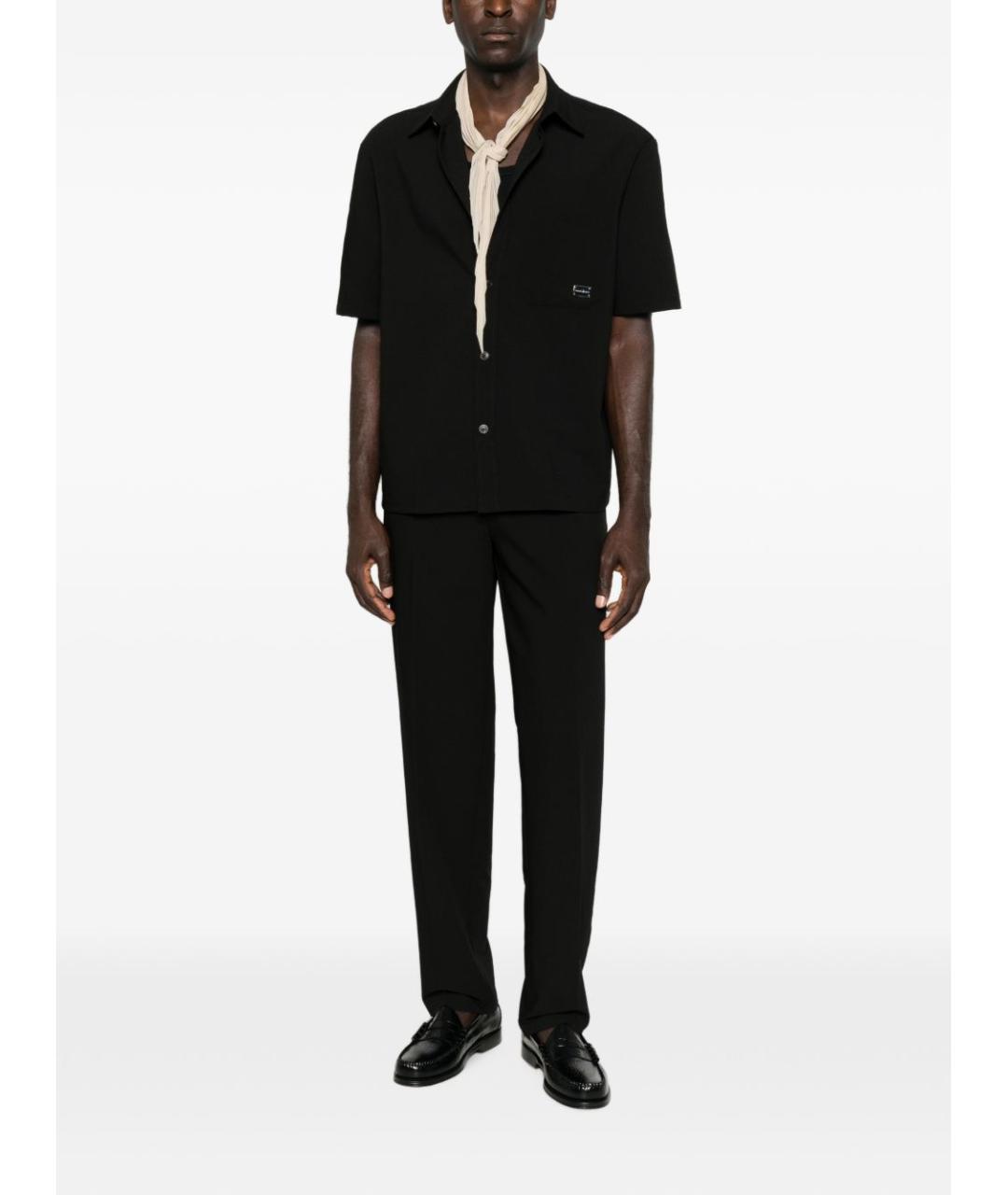 EMPORIO ARMANI Черная кэжуал рубашка, фото 4