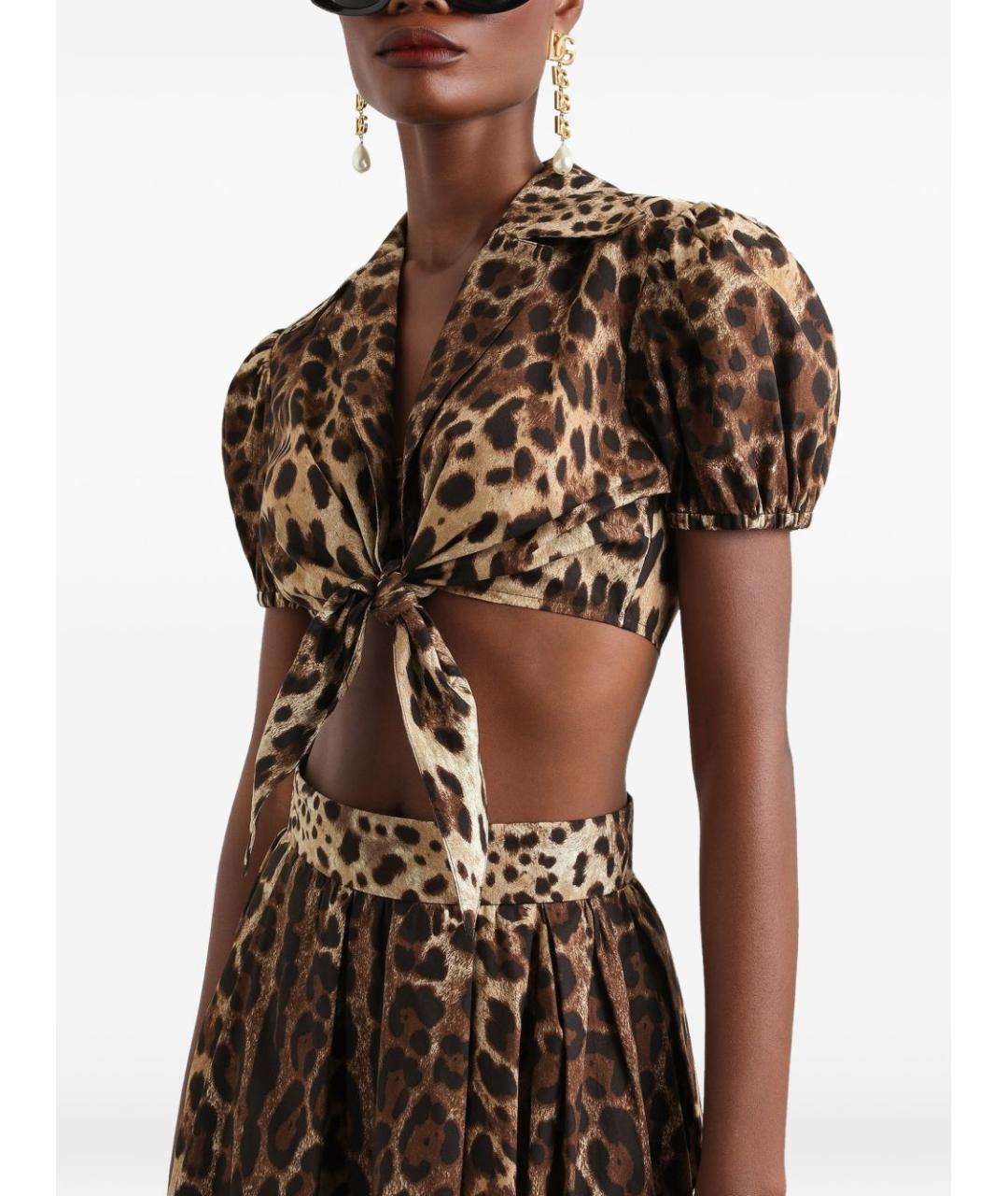 DOLCE&GABBANA Мульти хлопковая рубашка, фото 2