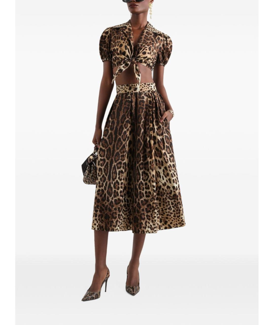 DOLCE&GABBANA Мульти хлопковая рубашка, фото 3