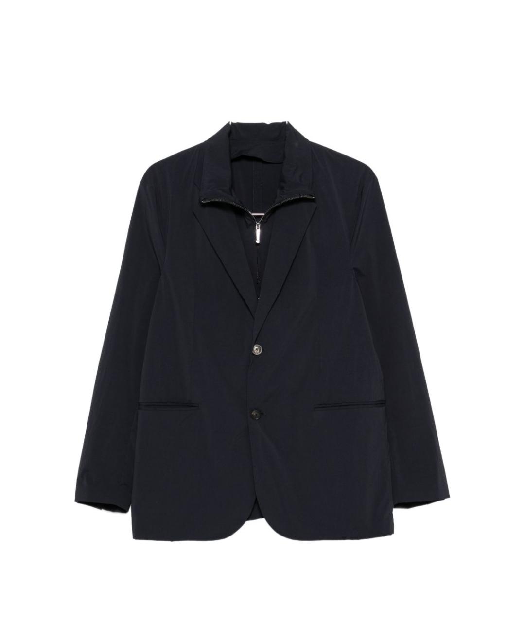 EMPORIO ARMANI Синяя полиамидовая куртка, фото 1