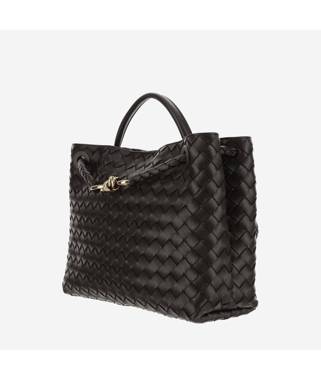 BOTTEGA VENETA Коричневая кожаная сумка тоут, фото 2