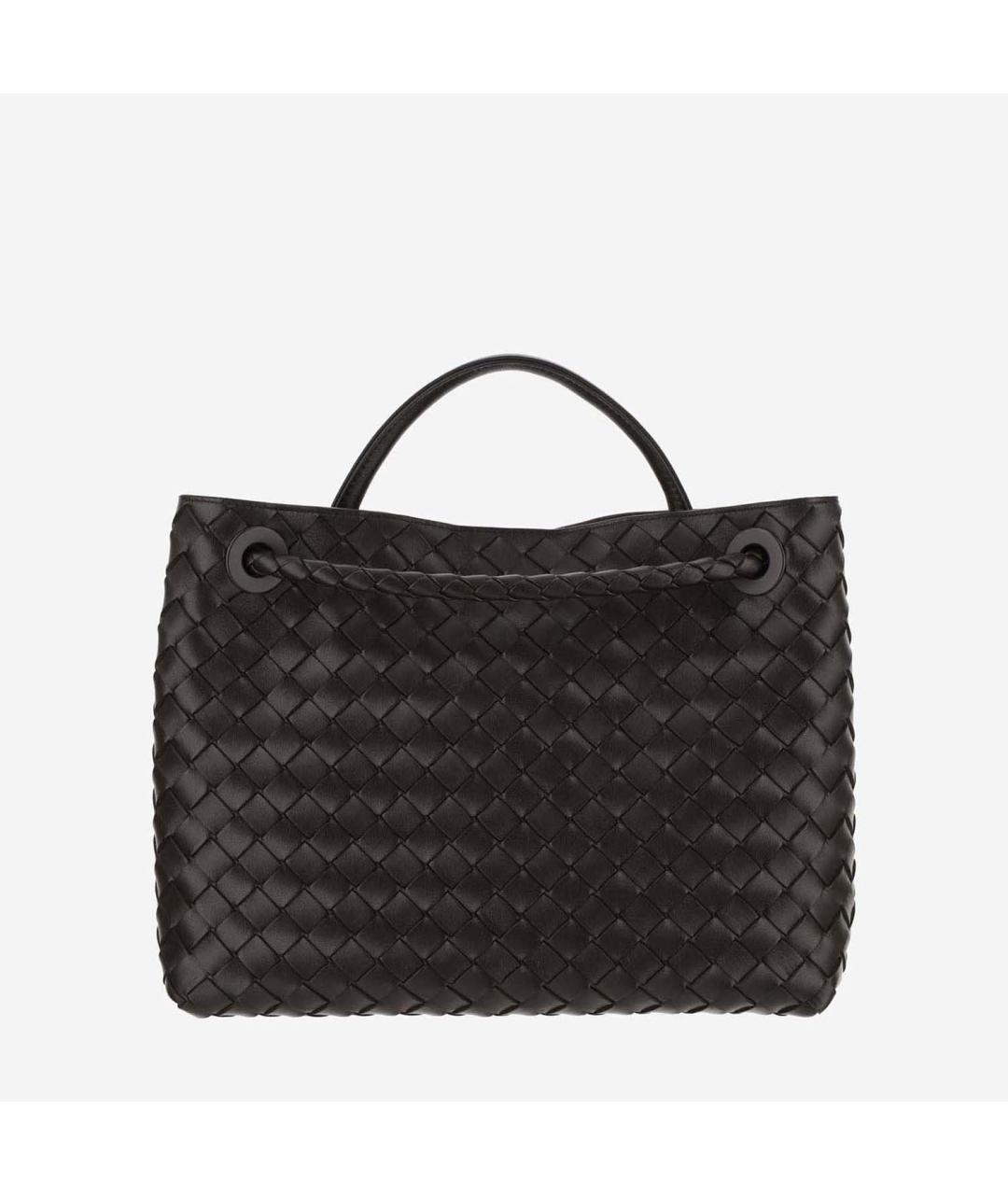BOTTEGA VENETA Коричневая кожаная сумка тоут, фото 3