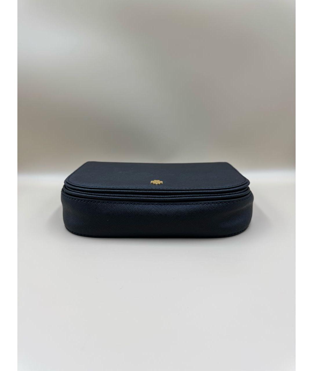 TORY BURCH Черная кожаная сумка через плечо, фото 5