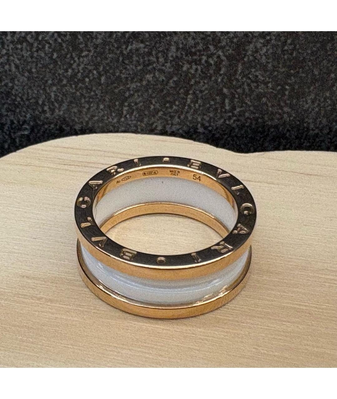 BVLGARI Золотое кольцо из розового золота, фото 7