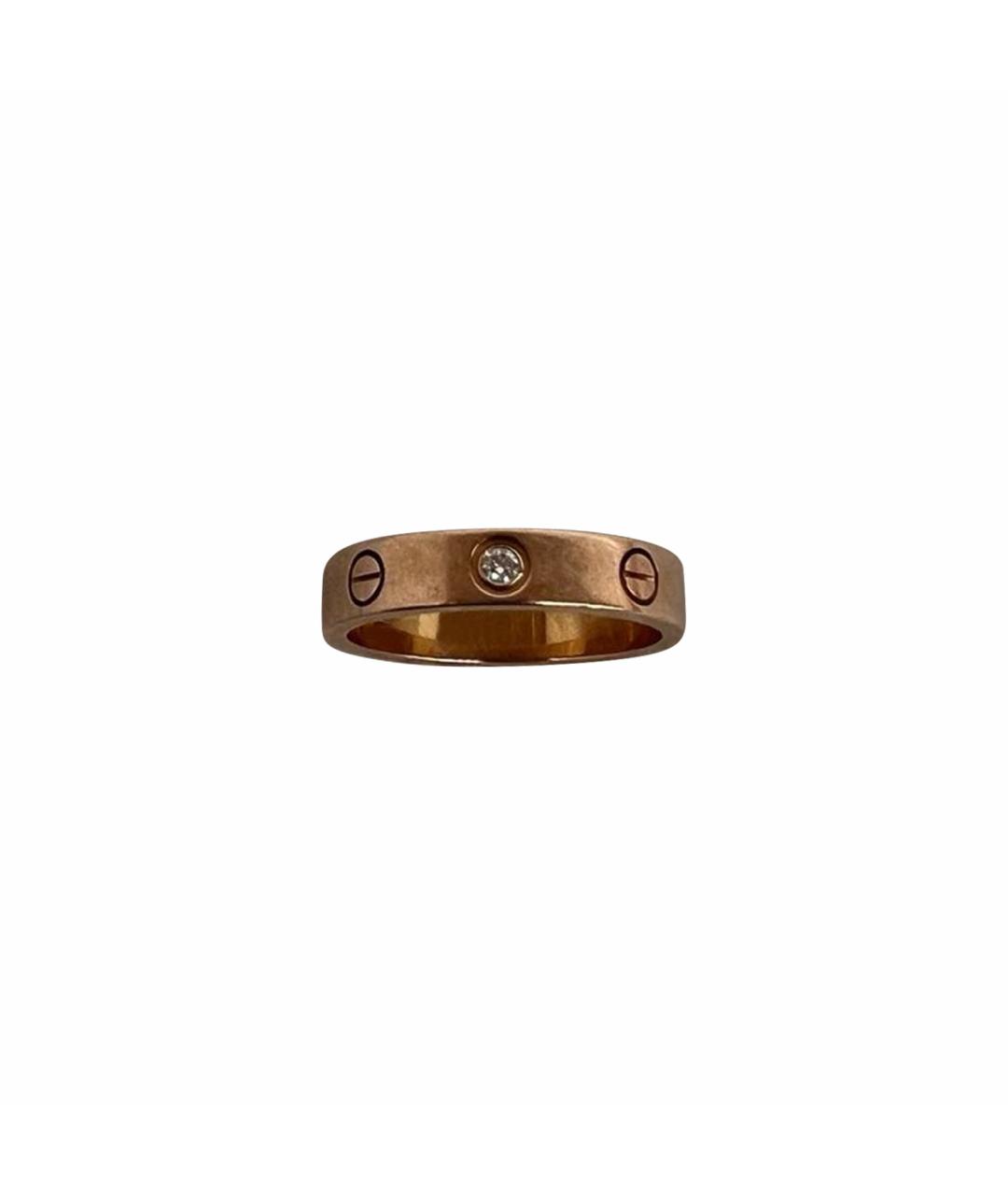 CARTIER Золотое кольцо из розового золота, фото 1
