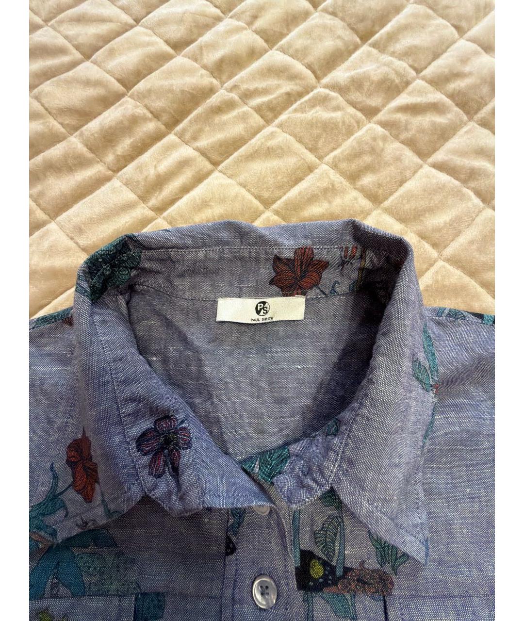 PAUL SMITH Мульти хлопковое повседневное платье, фото 3
