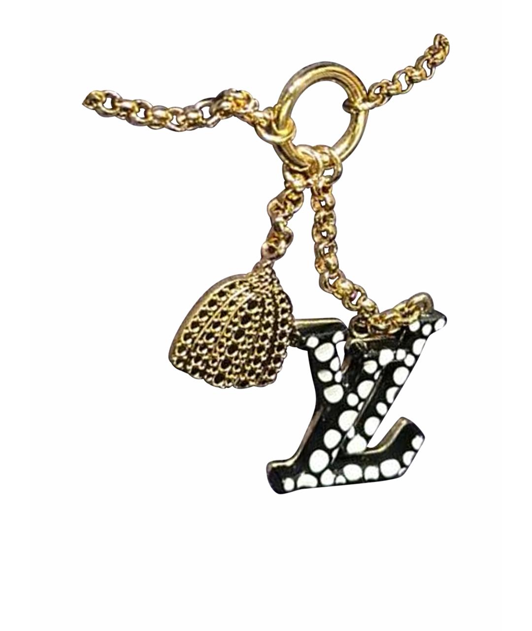 LOUIS VUITTON Золотое колье, фото 1