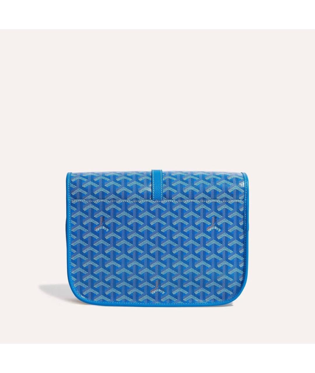 GOYARD Синяя канва сумка на плечо, фото 5