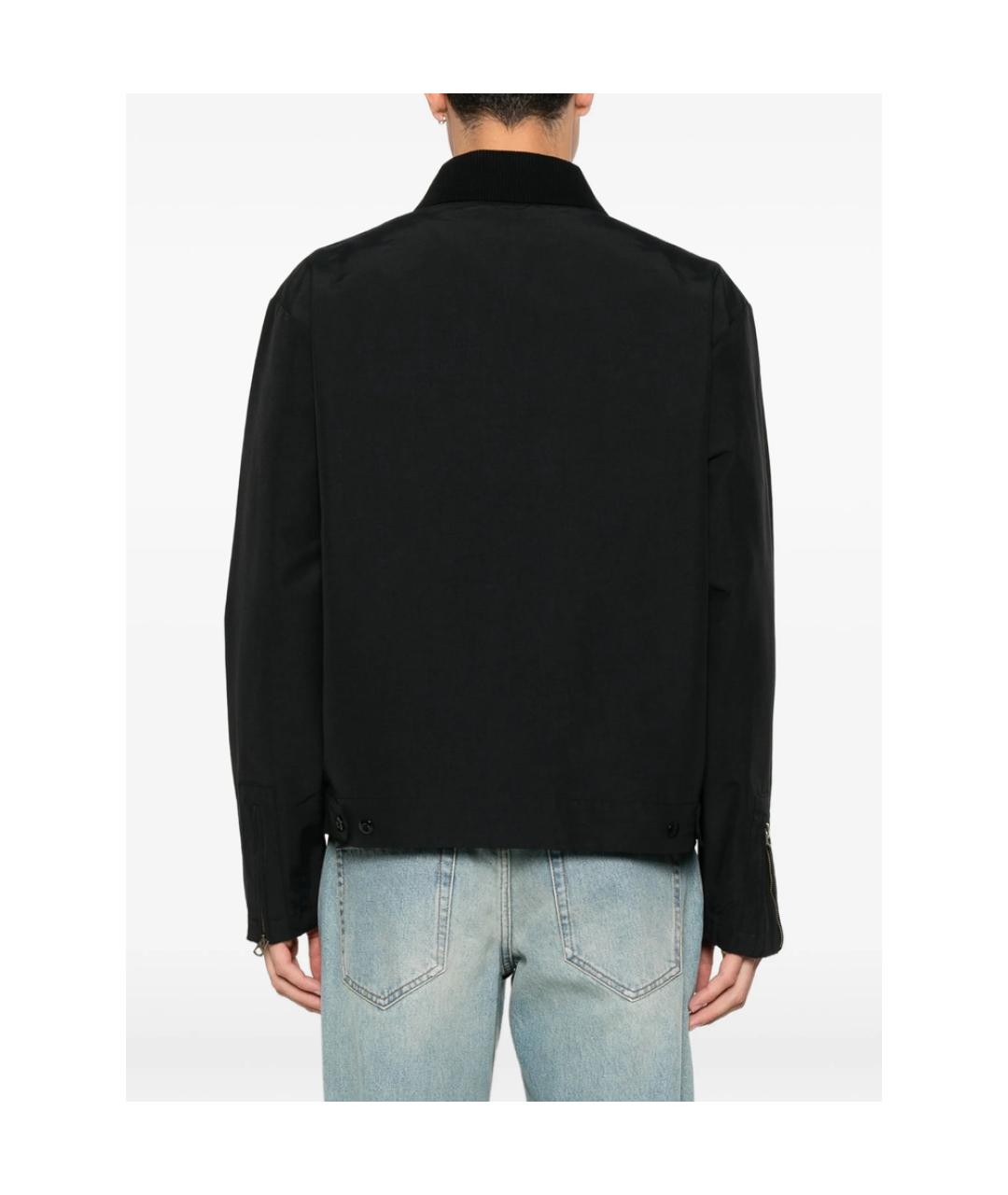 KENZO Черная полиэстеровая куртка, фото 4