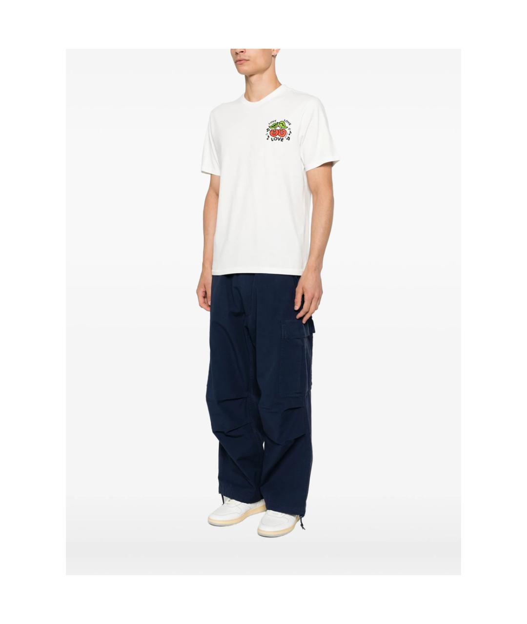 KENZO Белая хлопковая футболка, фото 5