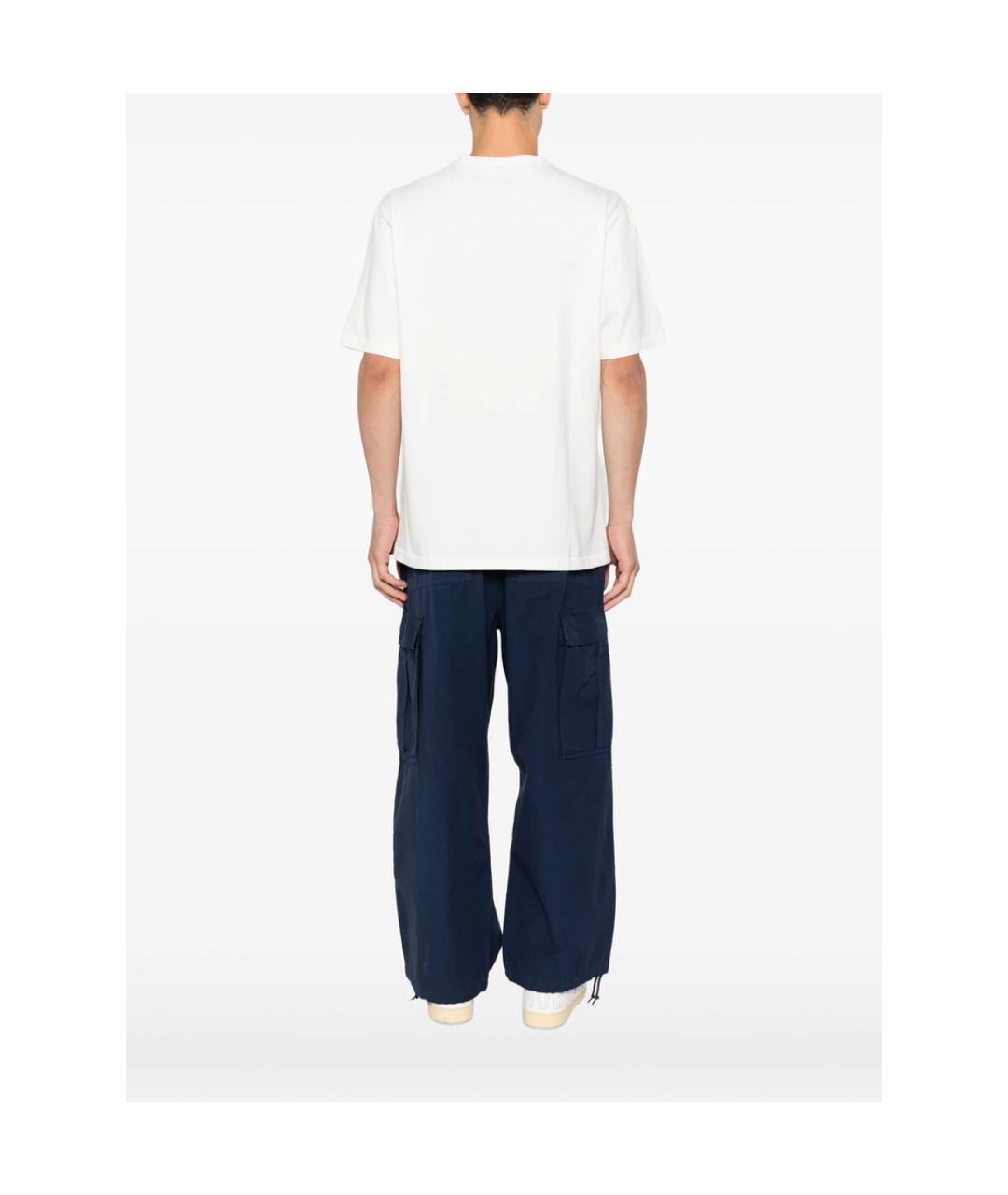 KENZO Белая хлопковая футболка, фото 4