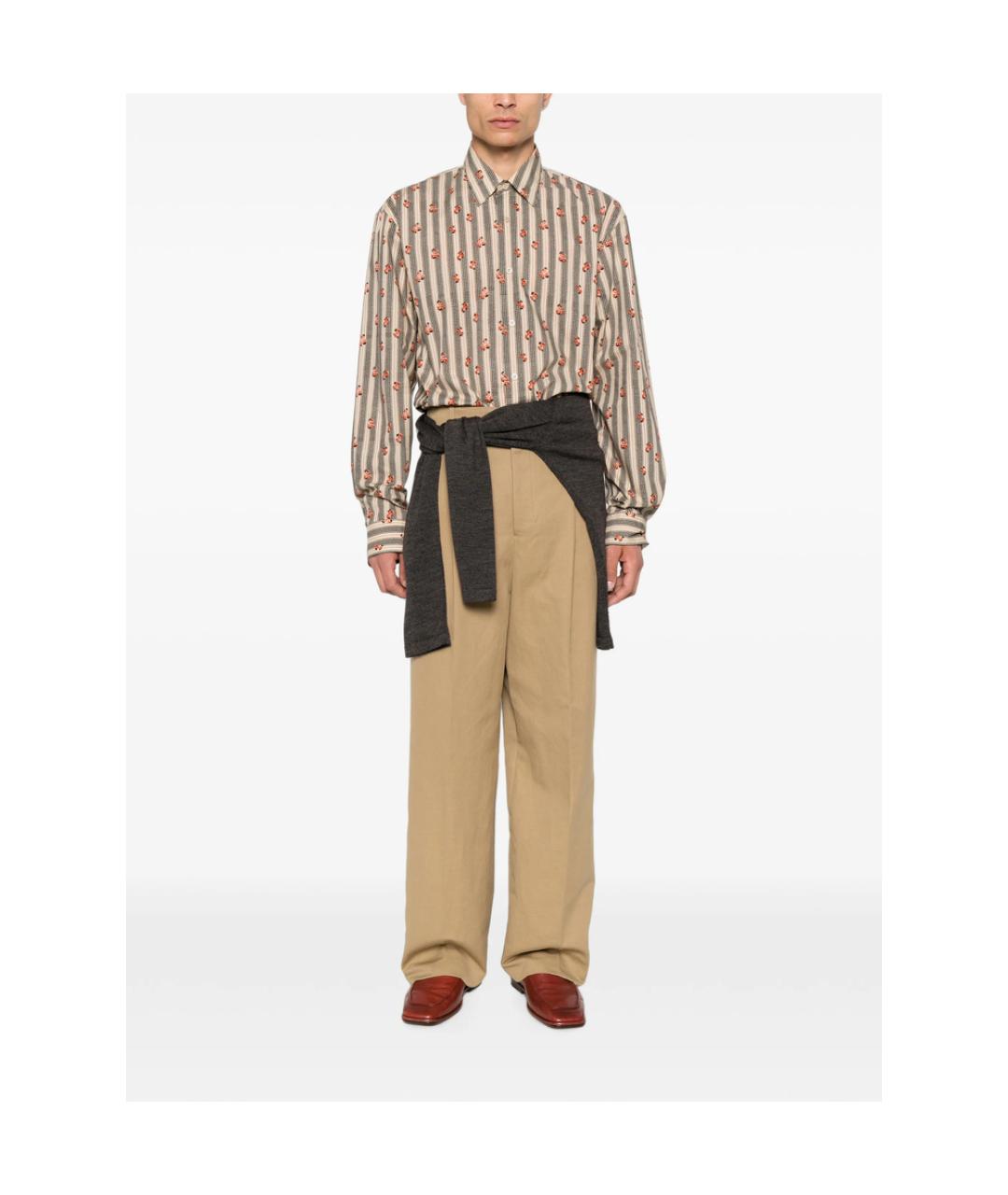 DRIES VAN NOTEN Мульти кэжуал рубашка, фото 4