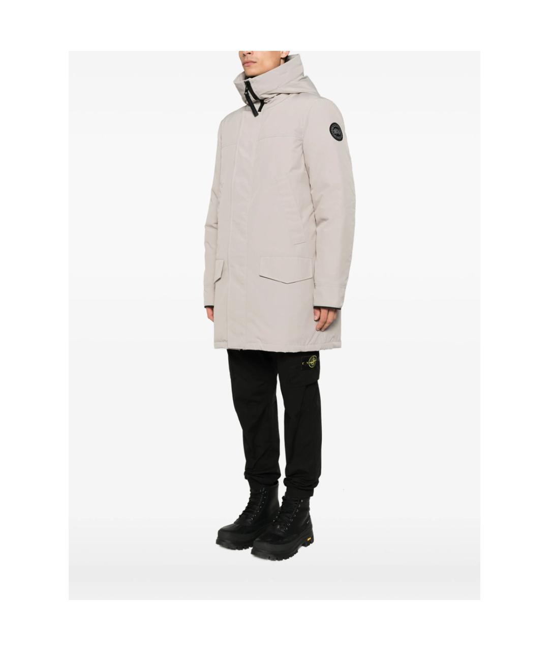 CANADA GOOSE Серая полиэстеровая парка, фото 4