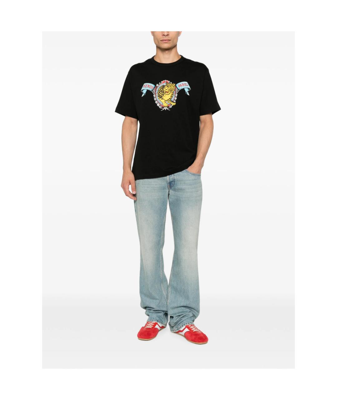 KENZO Черная футболка, фото 2
