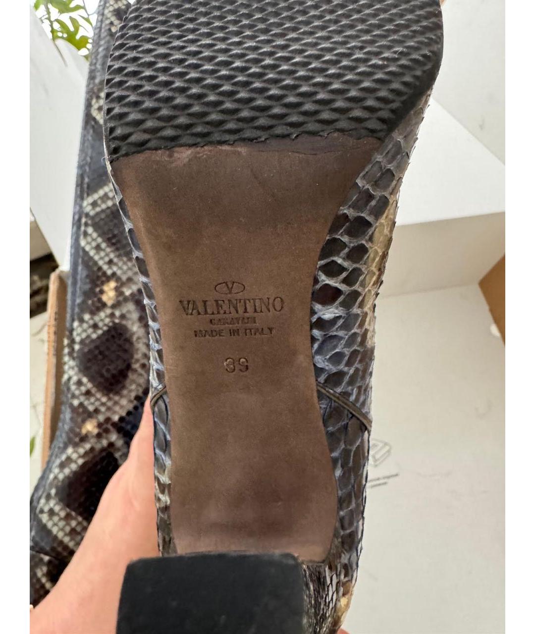VALENTINO Сапоги из экзотической кожи, фото 7
