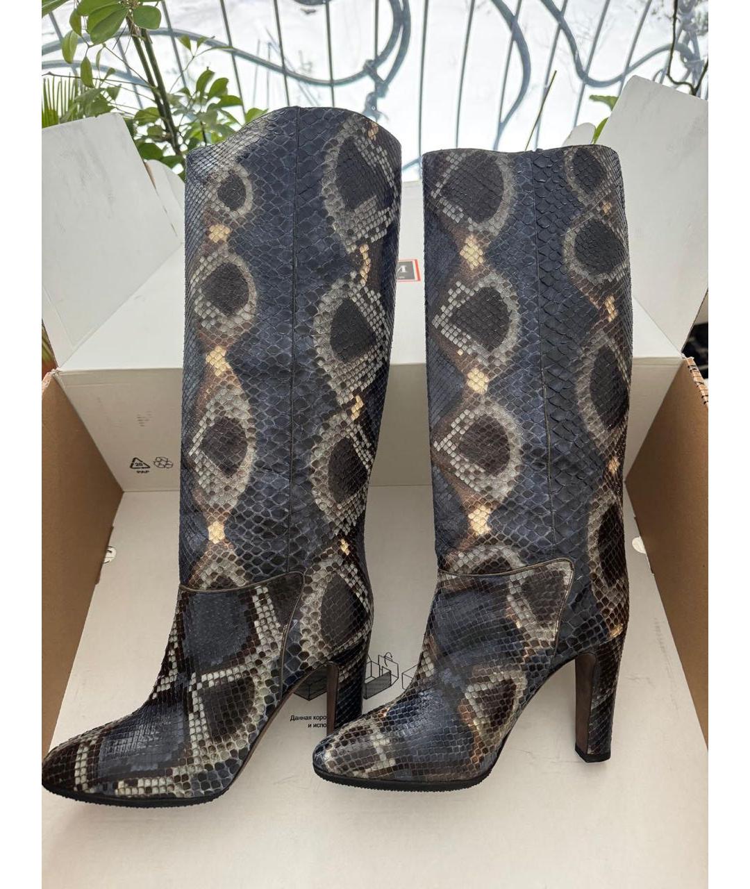 VALENTINO Сапоги из экзотической кожи, фото 6