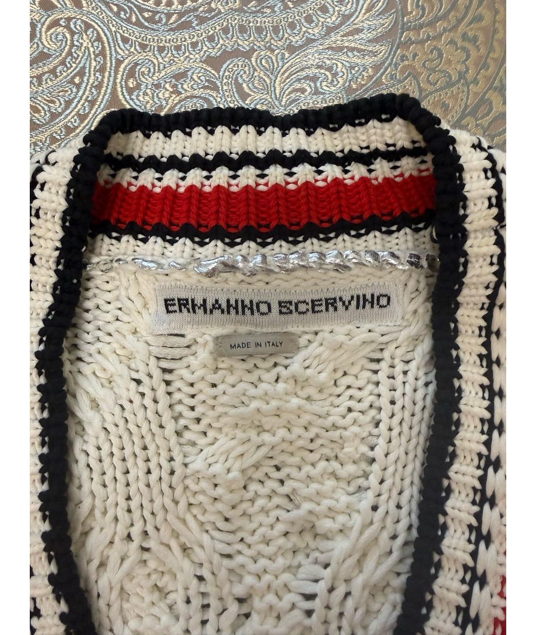 ERMANNO SCERVINO Серебряный кардиган, фото 3