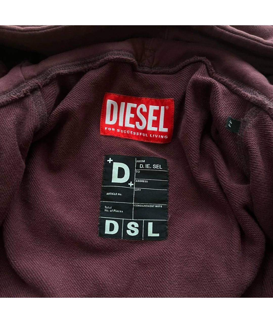 DIESEL Розовая хлопковая куртка, фото 3