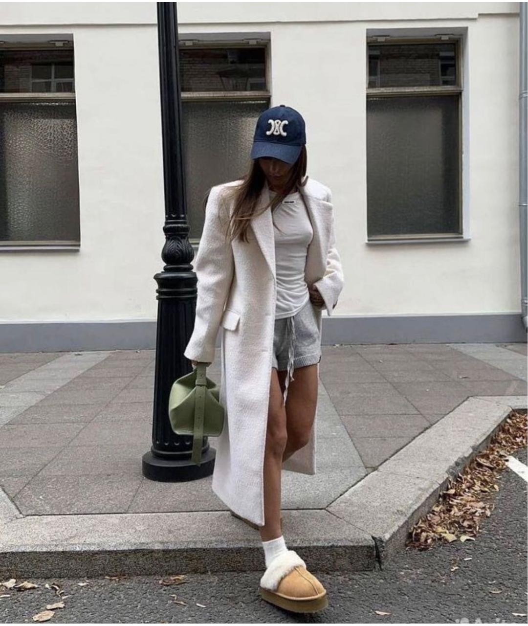 UGG Коричневые кожаные мюли, фото 7