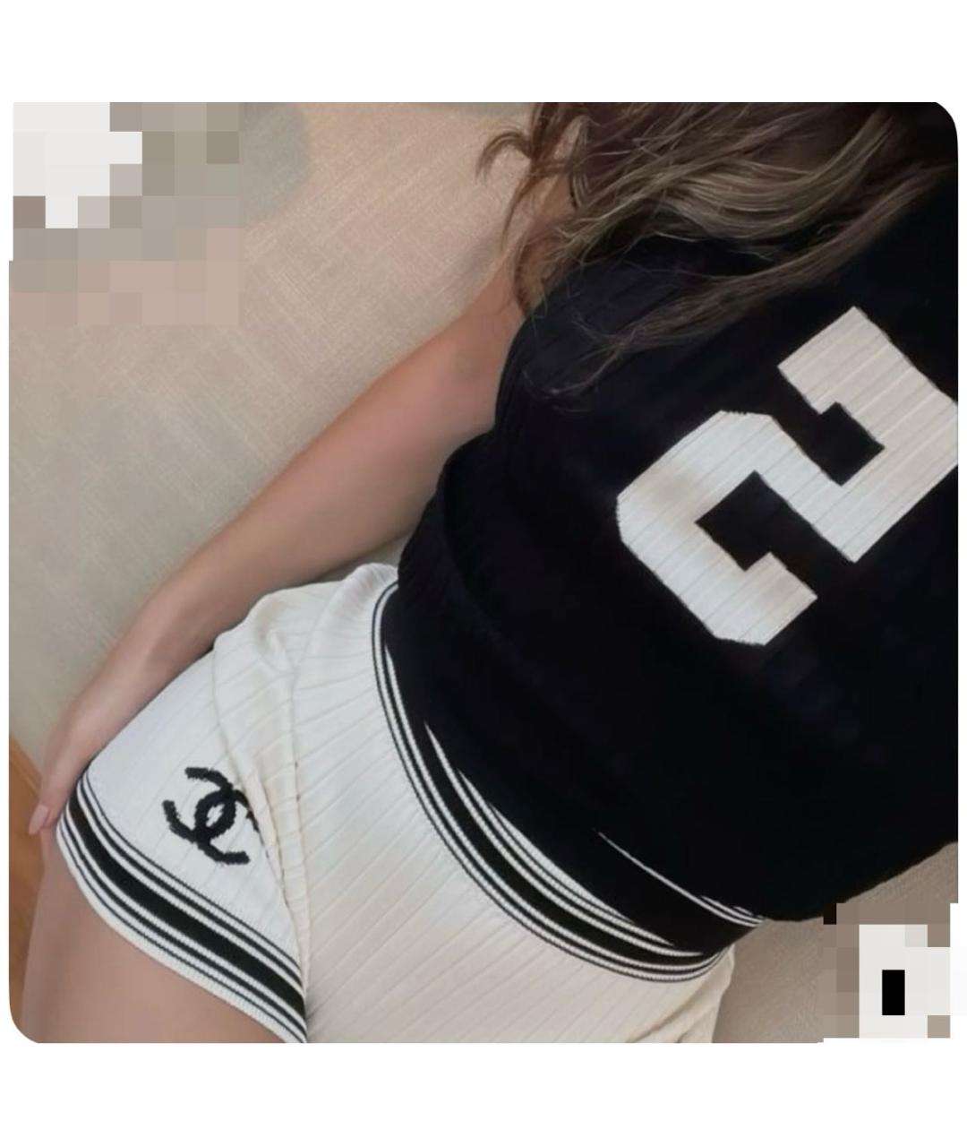 CHANEL Черная футболка, фото 6