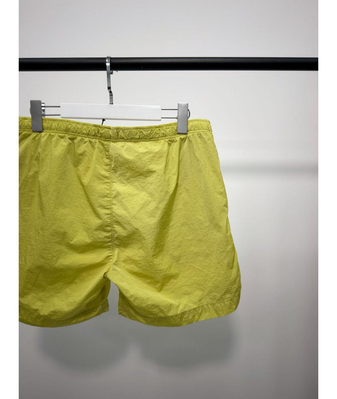 CP COMPANY Желтые нейлоновые шорты, фото 4