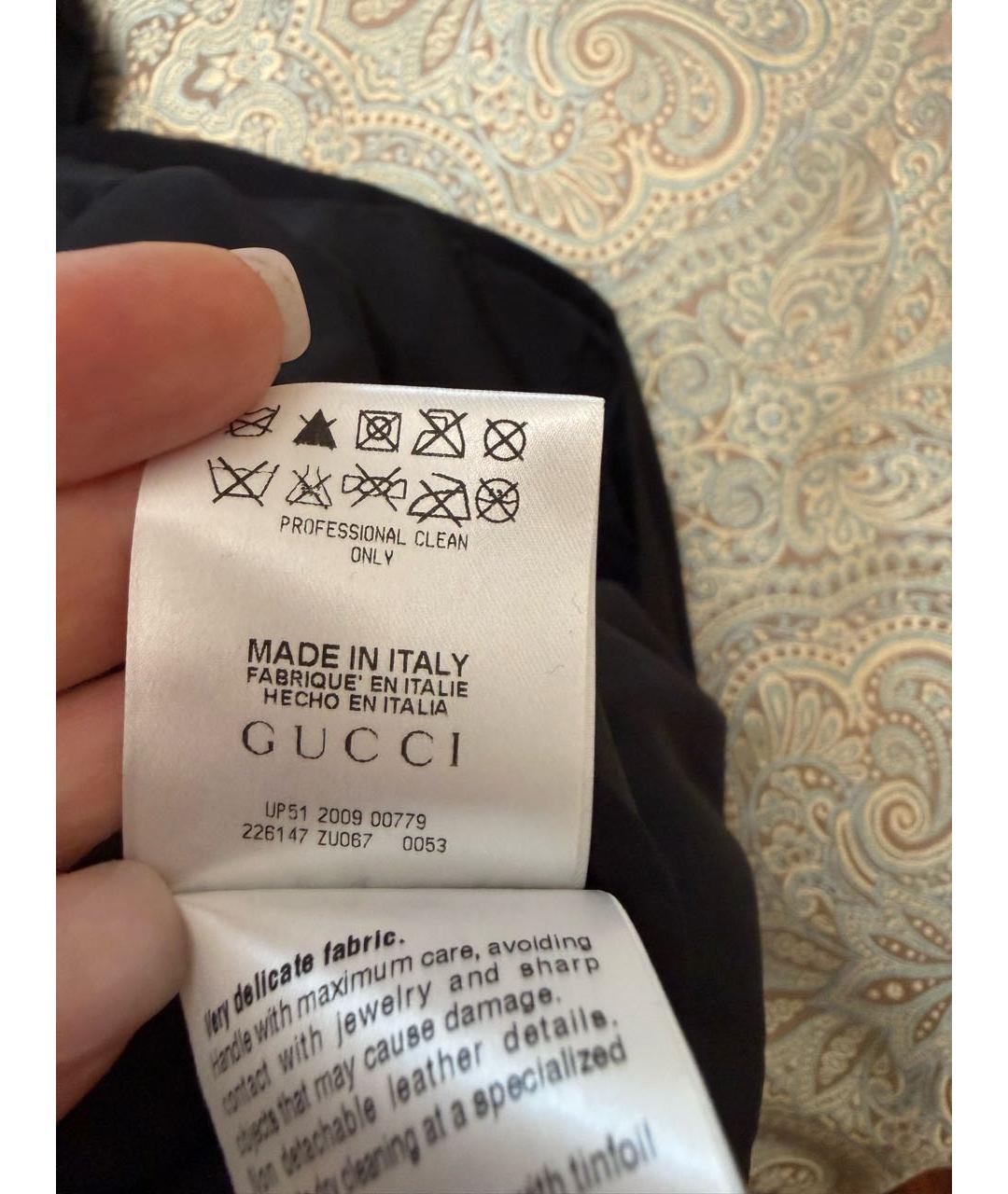 GUCCI Черное коктейльное платье, фото 3