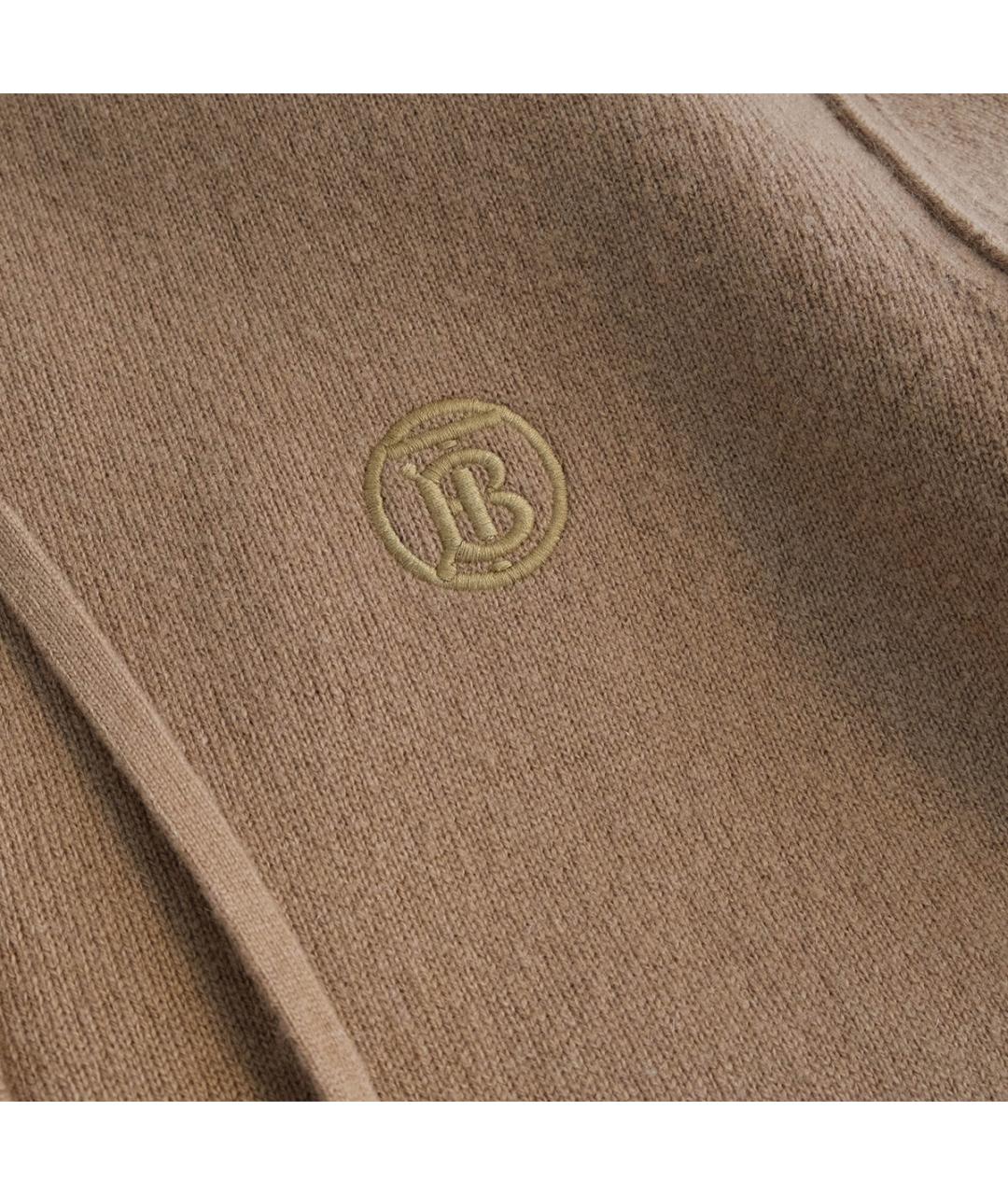 BURBERRY Коричневый кашемировый кардиган, фото 4