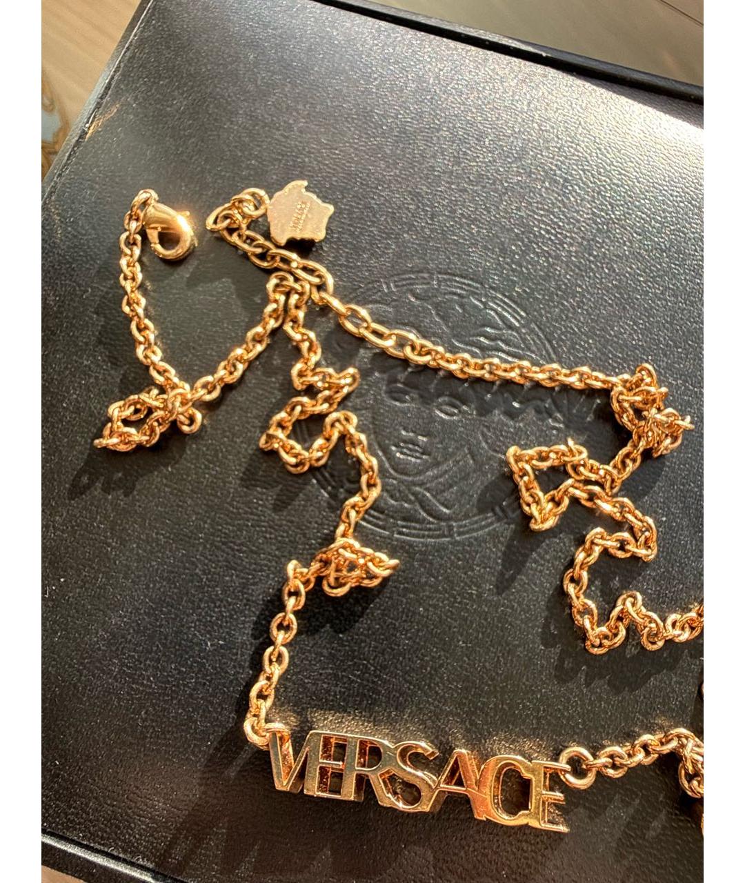 VERSACE Золотая подвеска, фото 3