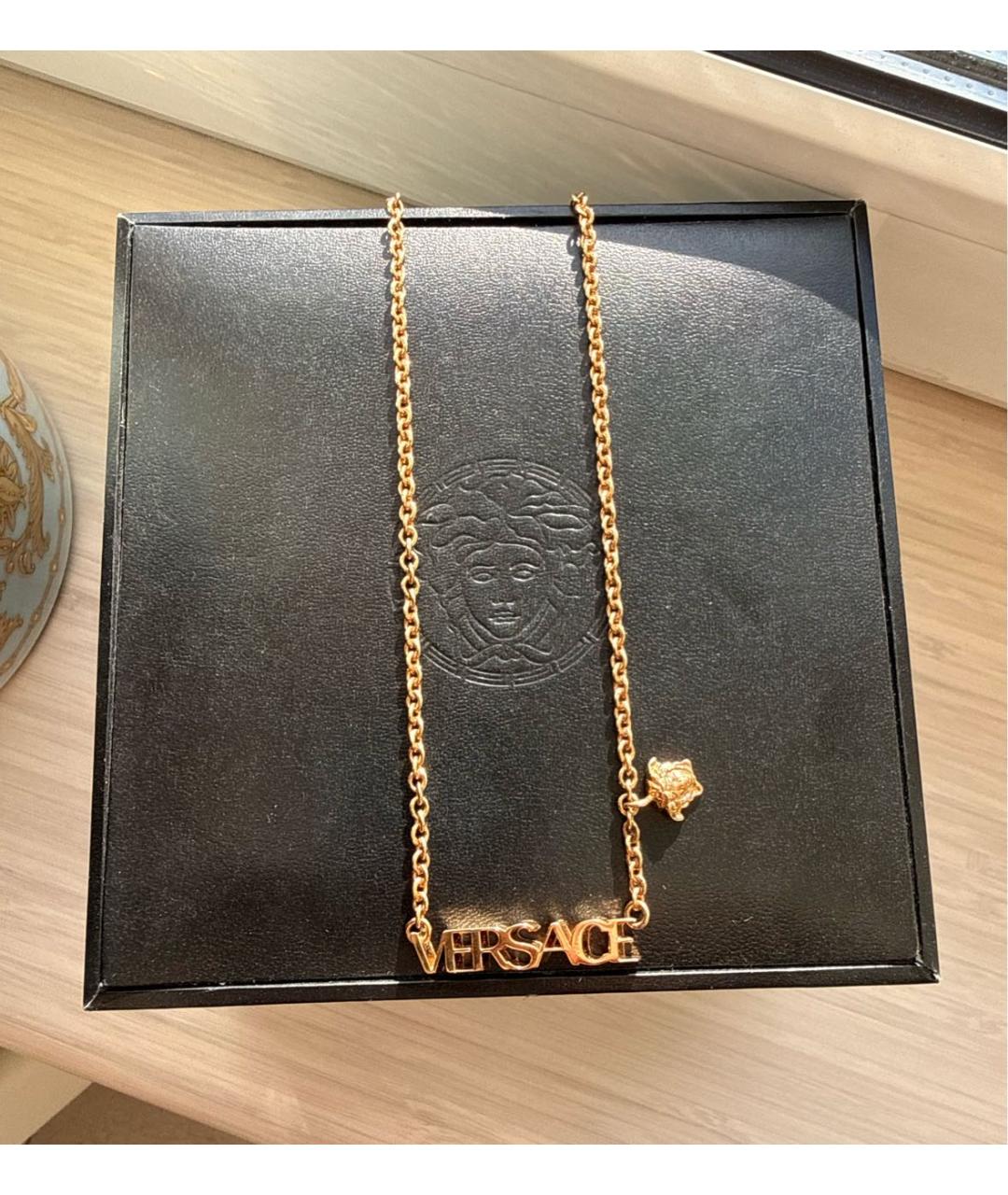 VERSACE Золотая подвеска, фото 2