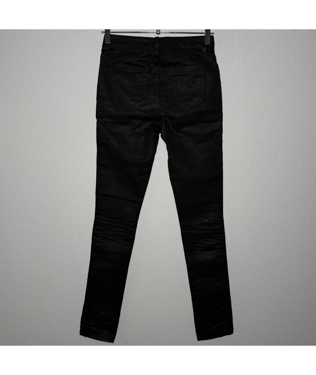 SAINT LAURENT Черные джинсы слим, фото 5