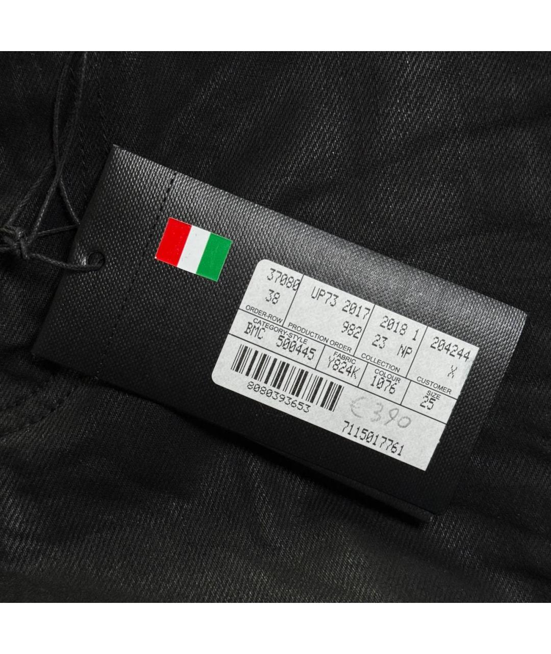 SAINT LAURENT Черные джинсы слим, фото 7
