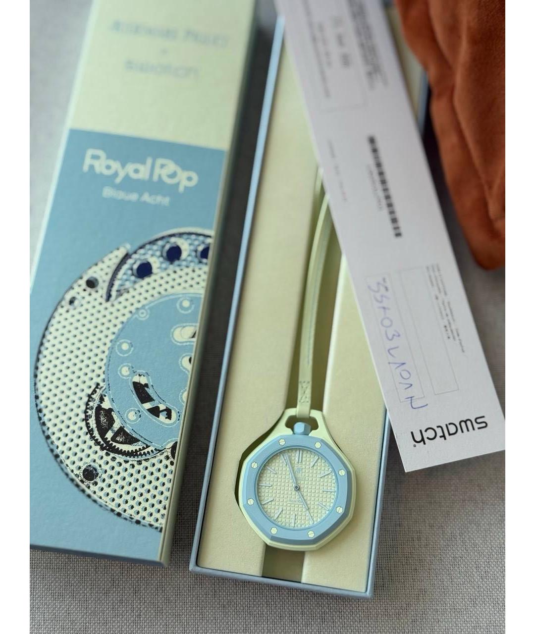 Swatch Салатовые часы, фото 4