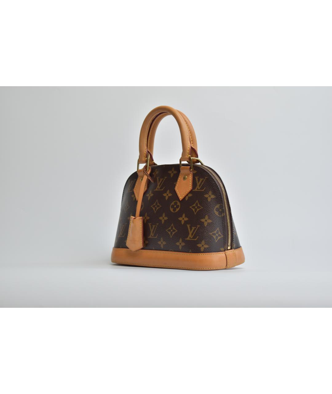 LOUIS VUITTON Коричневая канва сумка через плечо, фото 2