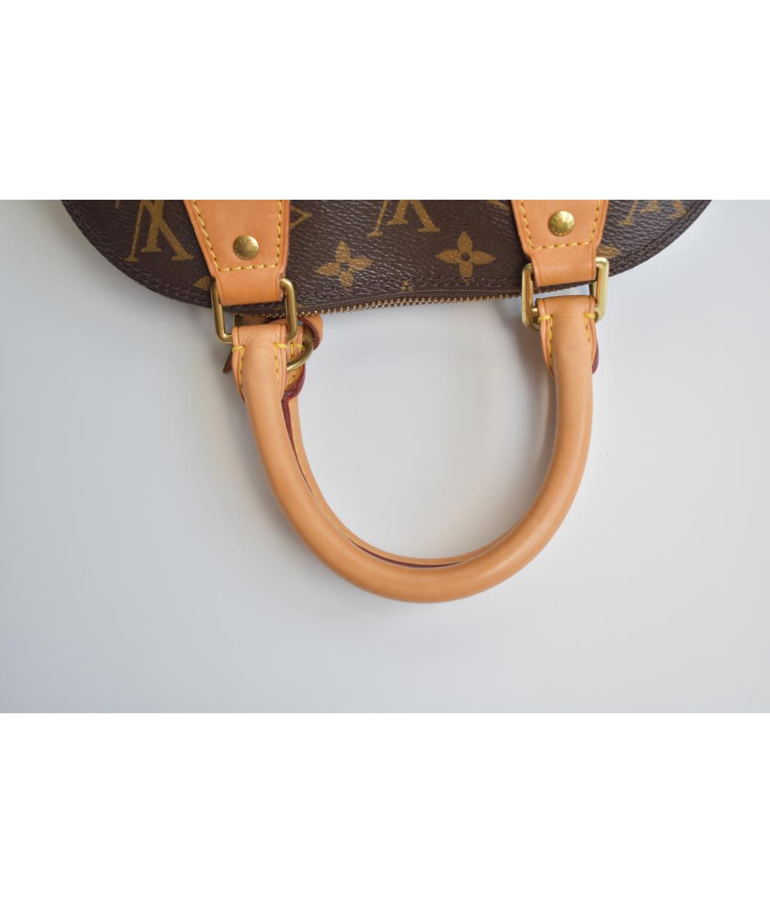 LOUIS VUITTON Коричневая канва сумка через плечо, фото 8