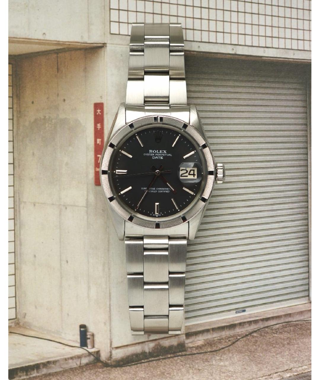 ROLEX Черные часы, фото 9