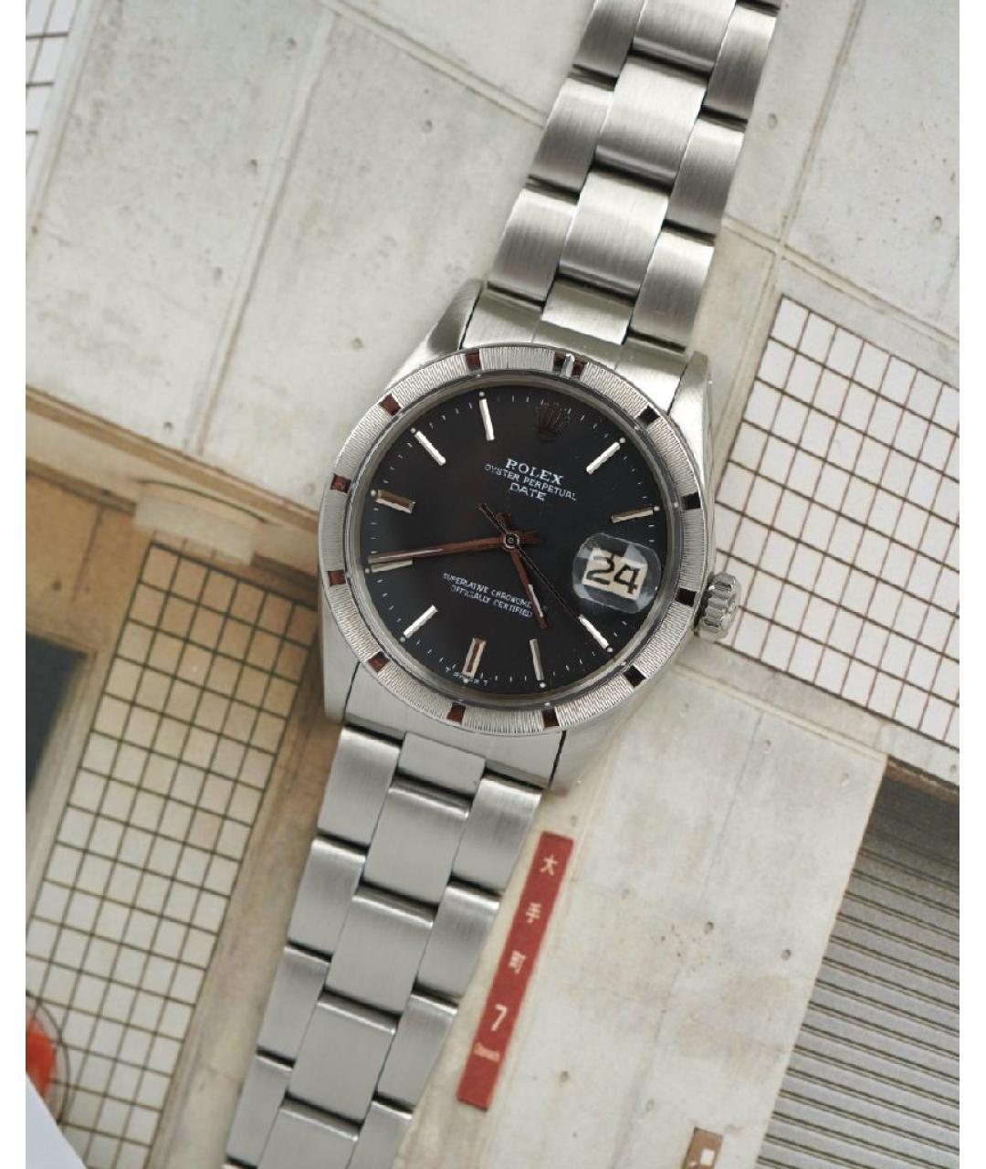 ROLEX Черные часы, фото 5