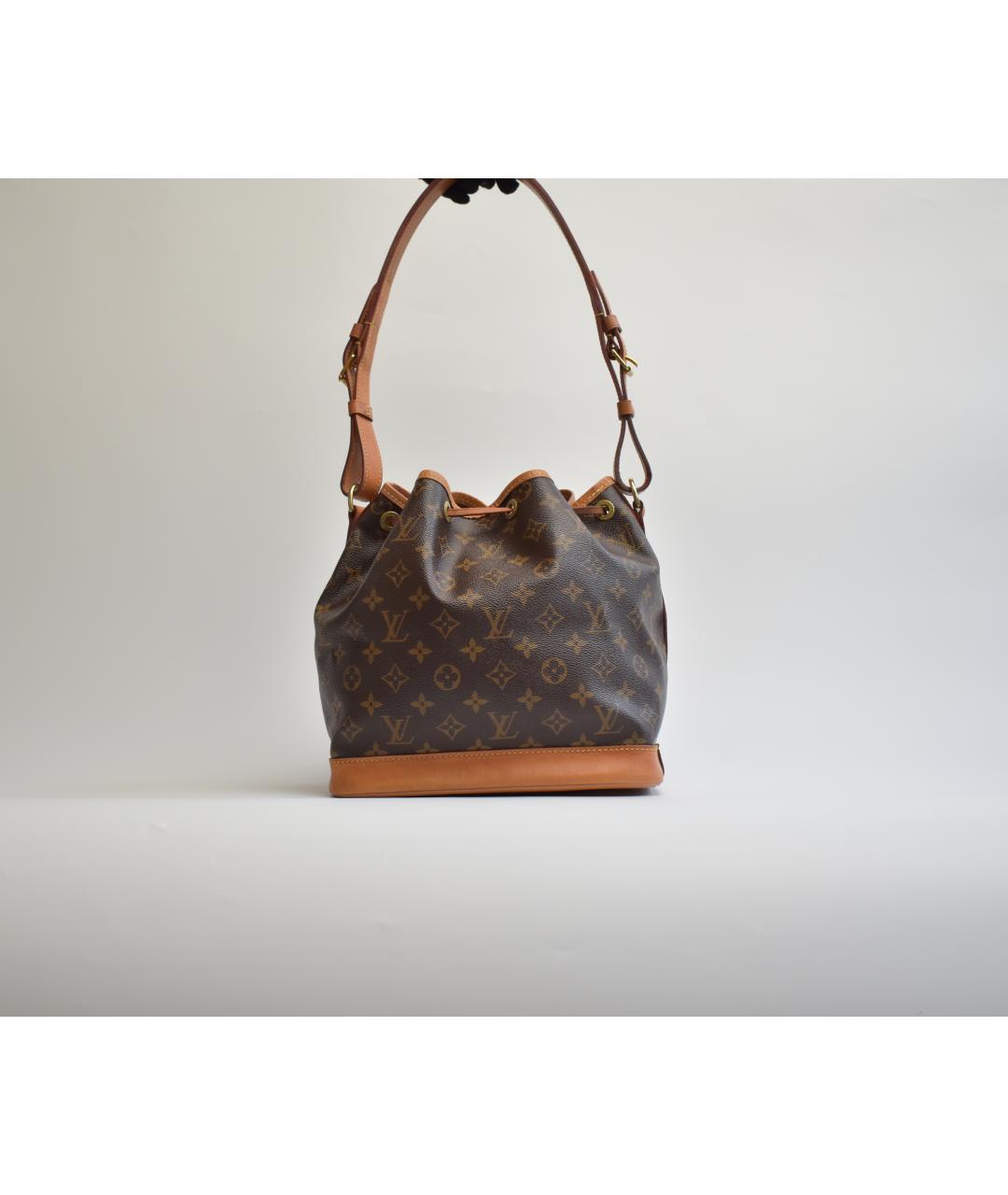 LOUIS VUITTON Коричневая канва сумка через плечо, фото 3