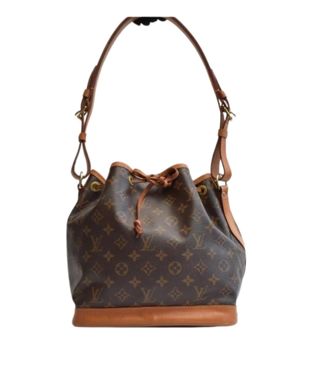 LOUIS VUITTON Коричневая канва сумка через плечо, фото 1