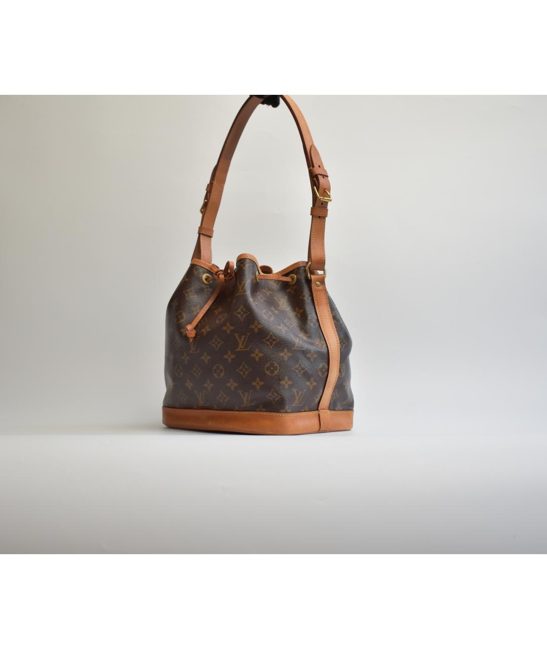 LOUIS VUITTON Коричневая канва сумка через плечо, фото 2