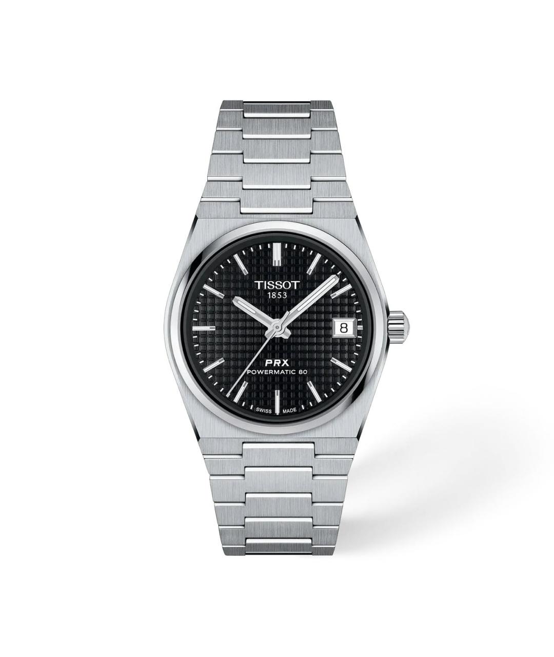 TISSOT Черные металлические часы, фото 9
